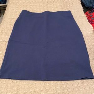 Old Navy Blue Pencil Skirt